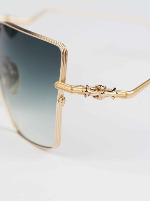 Chrome Hearts Glasses, Sunglasses STEPHDOGG GOLD PLATED / MATTE GOLD PLATED