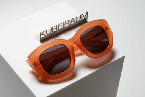 Kuboraum Glasses, Sunglasses Mask B5 Grapefruit