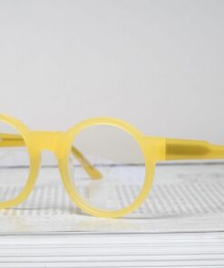 Kuboraum Glasses, Sunglasses Mask K10 Yellow