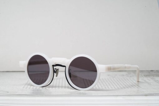 Kuboraum Glasses, Sunglasses Mask N3 White