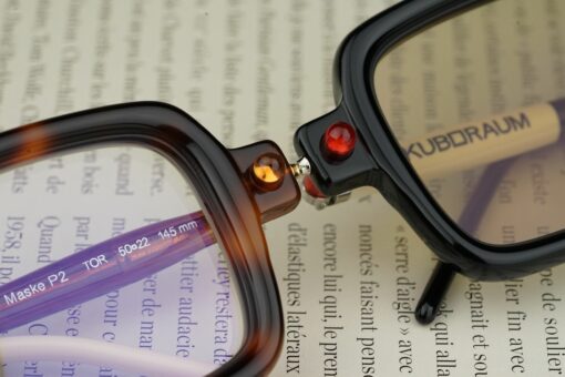 Kuboraum Glasses, Sunglasses Mask P2 Tortoise