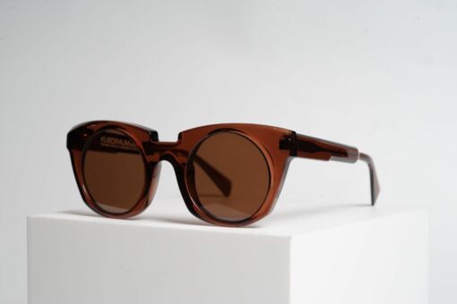 Kuboraum Glasses, Sunglasses Mask U6 Chocolate