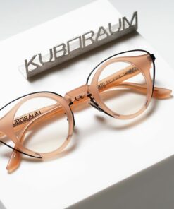 Kuboraum Glasses, Sunglasses Mask N10 Apricot Matt