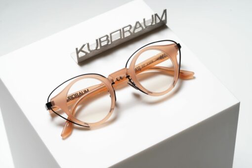 Kuboraum Glasses, Sunglasses Mask N10 Apricot Matt